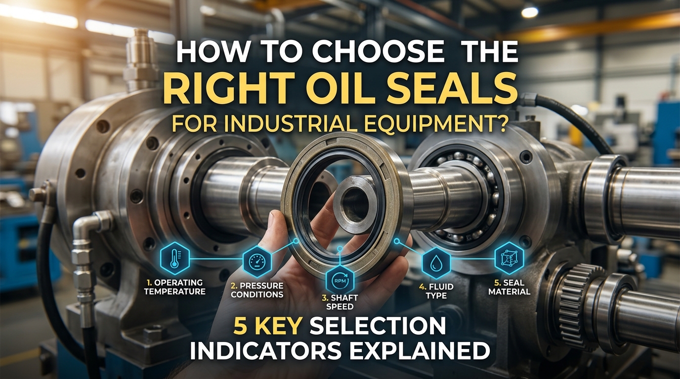 How to Choose the Right Oil Seals for Industrial Equipment: 5 Key Selection Factors