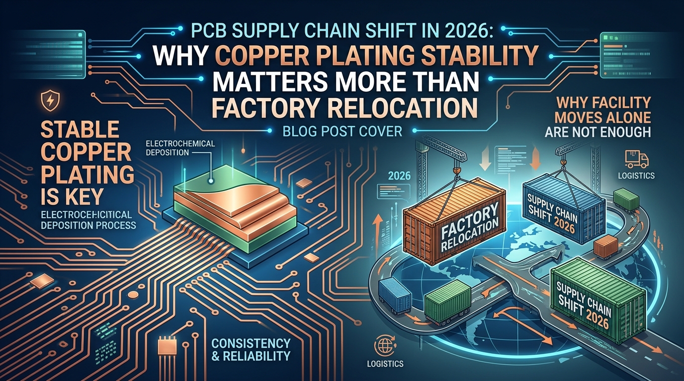 PCB Supply Chain Shift in 2026: Copper Plating Stability and Manufacturing Yield