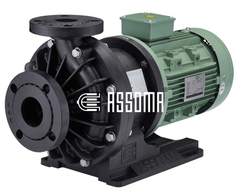 Assoma's Superior Efficiency Magnetic Drive Chemical Pump