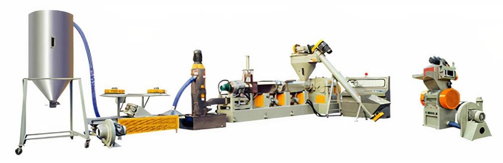 SONG MING's  plastic bag film recycling machine