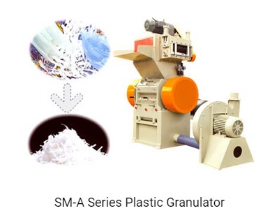 SONG MING's plastic recycling granulator machine 